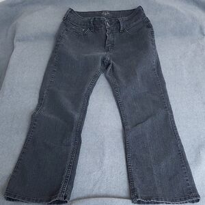 Lee Women's Dark Gray Flare Jeans 8P